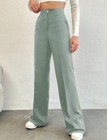 Pantaloni Shein, verde menta