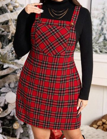 Rochie mini Shein Curve+, mix culori