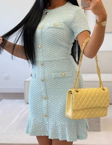 Rochie mini Shein, verde