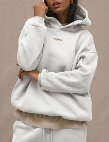 Hanorac Shein MUSERA, alb