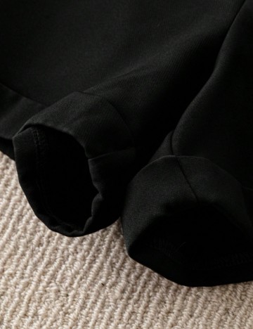 Pantaloni scurți Shein Curve+, negru