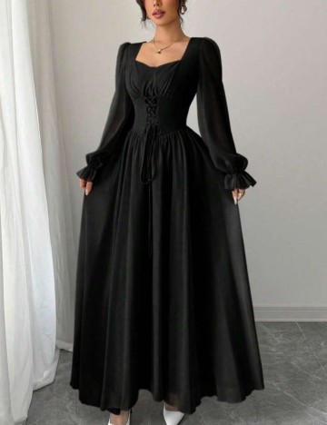 Rochie maxi Shein, negru