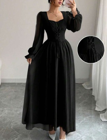 Rochie maxi Shein, negru