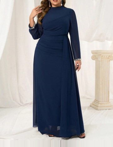 Rochie maxi Shein, albastru