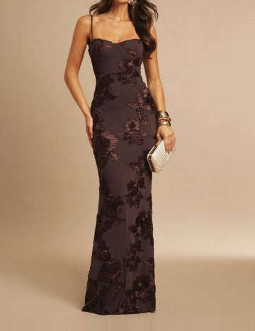 Rochie maxi Shein, maro