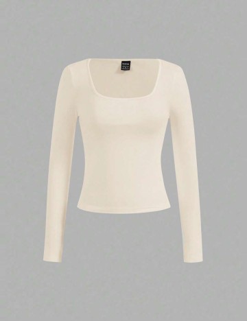 Bluză Shein, crem
