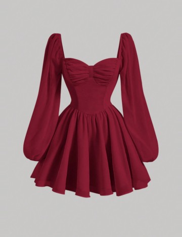 Rochie mini Shein, vișiniu