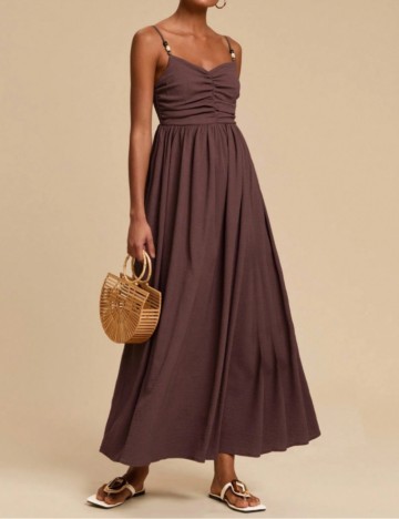 Rochie maxi Shein, maro