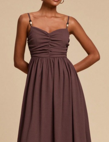 Rochie maxi Shein, maro