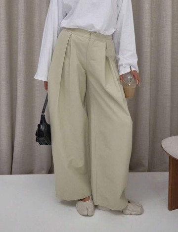 Pantaloni Shein, bej