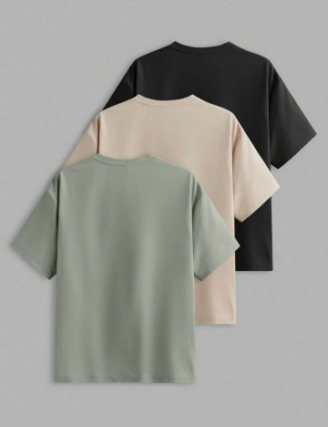 Set Tricouri Shein, mix culori