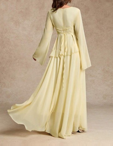 Rochie maxi Shein, galben