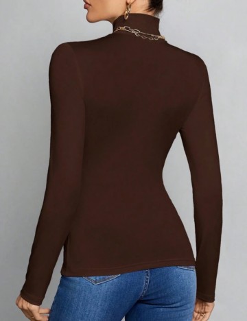 Bluză Shein, maro