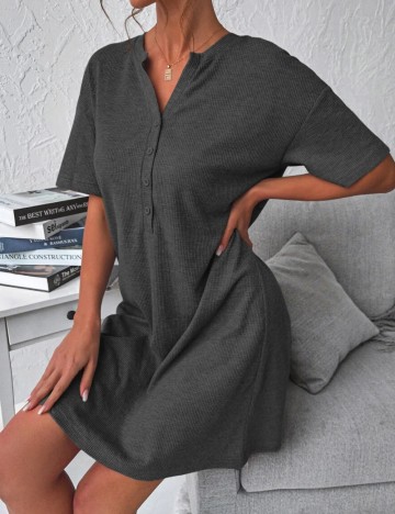 Rochie De Noapte Shein, gri