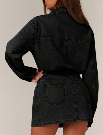 Rochie de blugi Shein, negru