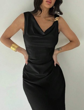 Rochie maxi Shein, negru