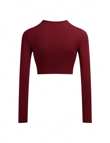 Bluză Shein, vișiniu