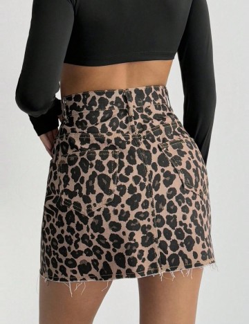 Fustă mini Shein, mix culori