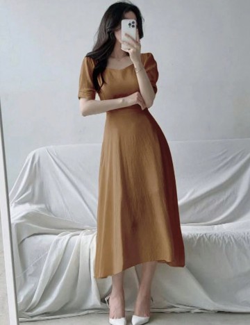 Rochie midi Shein, maro