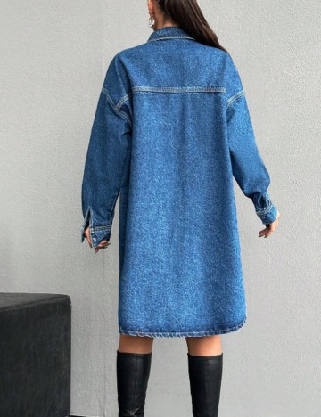 Geacă de blugi Shein, albastru