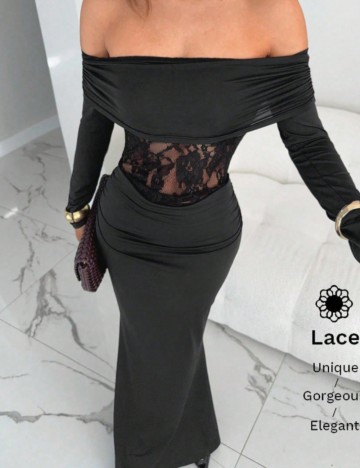 Rochie maxi Shein, negru