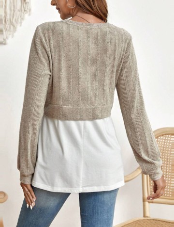 Bluză Shein, mix culori