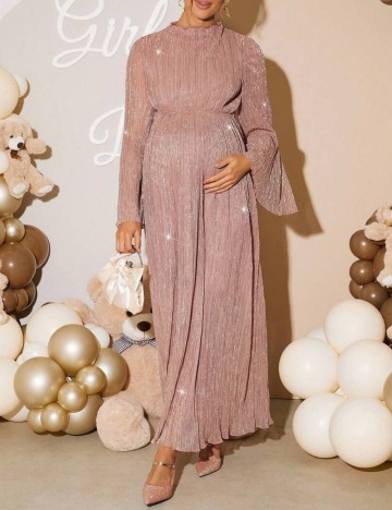 Rochie maxi Shein, roz