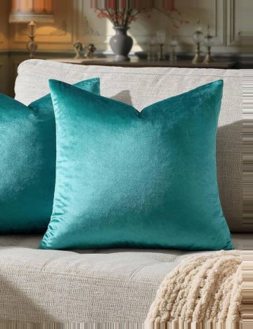 Față de Pernă Shein, albastru