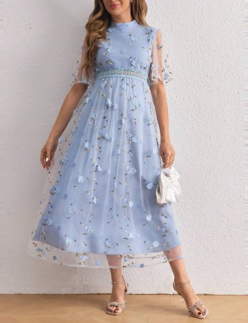 Rochie midi Shein, albastru