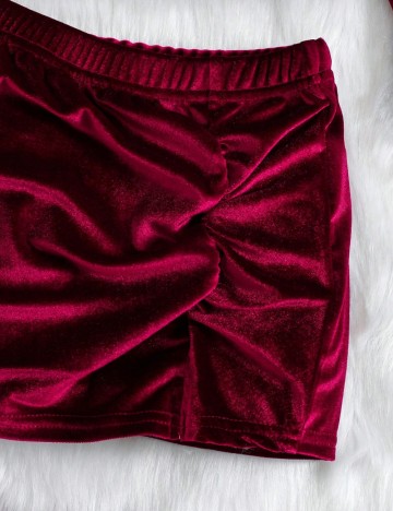 Fustă Shein, vișiniu