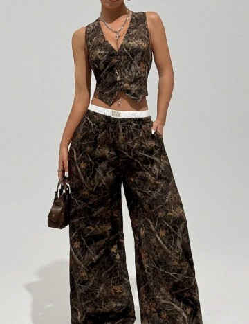 Vestă Shein, mix culori