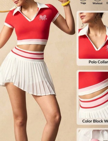 Top Shein, mix culori