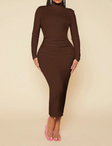 Rochie maxi Shein, maro