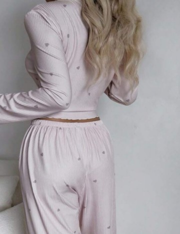 Bluză de pijama Shein, roz