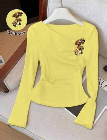 Bluză Shein, galben