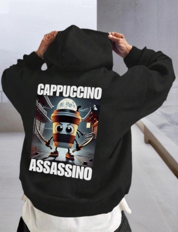 Hanorac Shein, negru