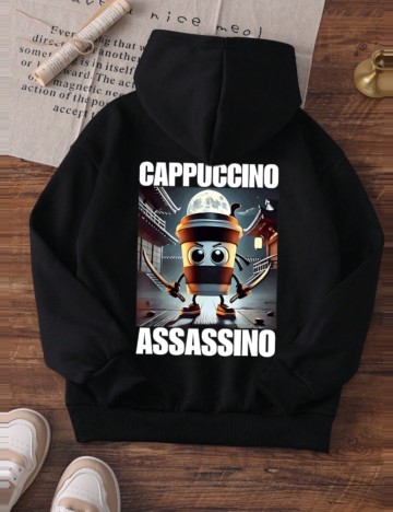 Hanorac Shein, negru