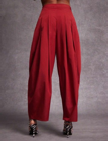 Pantaloni Shein, cărămiziu