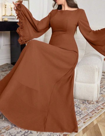 Rochie maxi Shein, maro