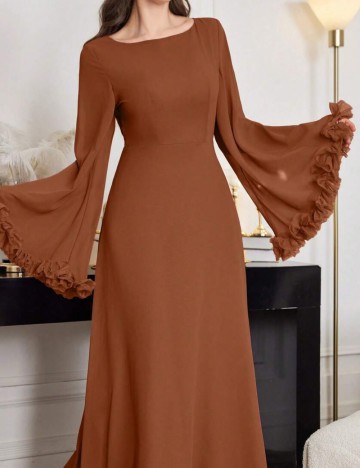 Rochie maxi Shein, maro