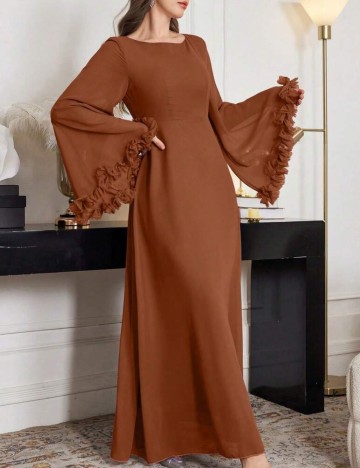 Rochie maxi Shein, maro