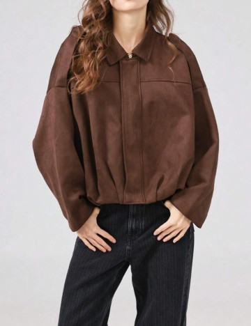 Jachetă Shein, maro