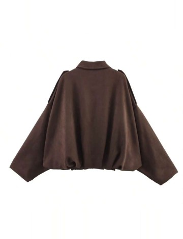 Jachetă Shein, maro