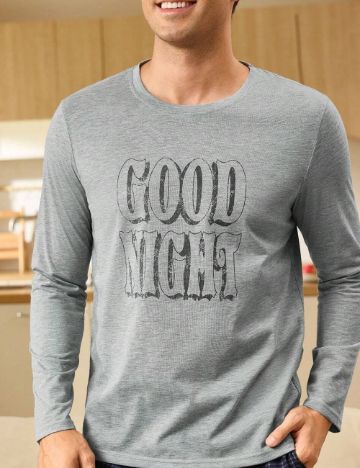 Bluză de pijama Shein, gri