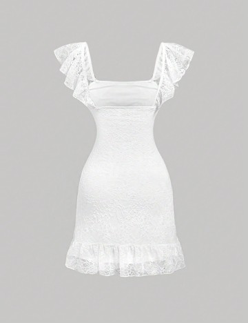 Rochie mini Shein, alb