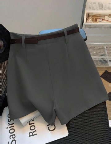 Pantaloni scurți Shein, gri