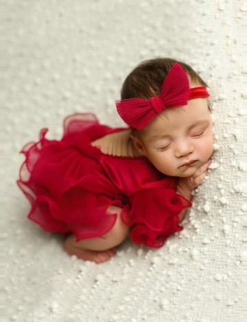 Body baby Shein, roșu