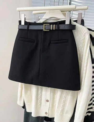 Fustă mini Shein, negru