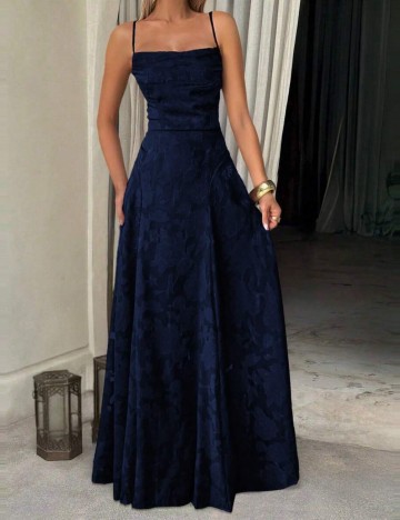 Rochie maxi Shein, bleumarin