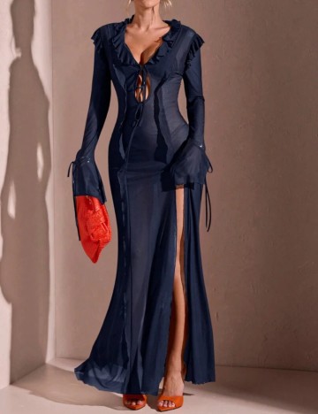 Rochie de plajă Shein, albastru